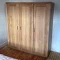 eiken kleerkast T196