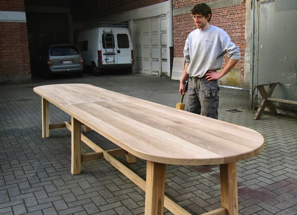 xxl houtentafel